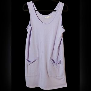Girls XXL (18) Lavender Sleeveless Dress